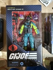 G.I. Joe Classified Series COBRA MOLE RAT  STAGE 2  6  Figure NIB  190