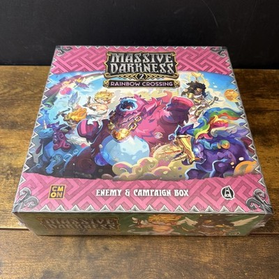 Massive Darkness 2 Rainbow Crossing - Enemy & Campaign Box Board Game New Sealed