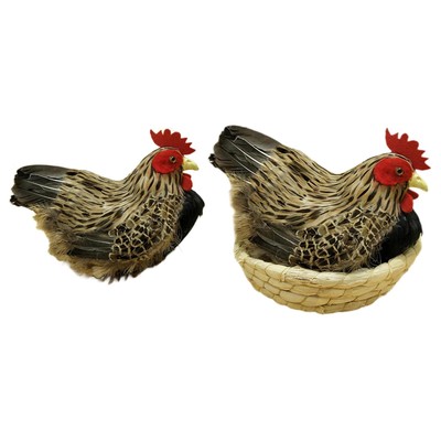 Huhn Simulationsmodell Außendeko Micro Landschaftsdeko