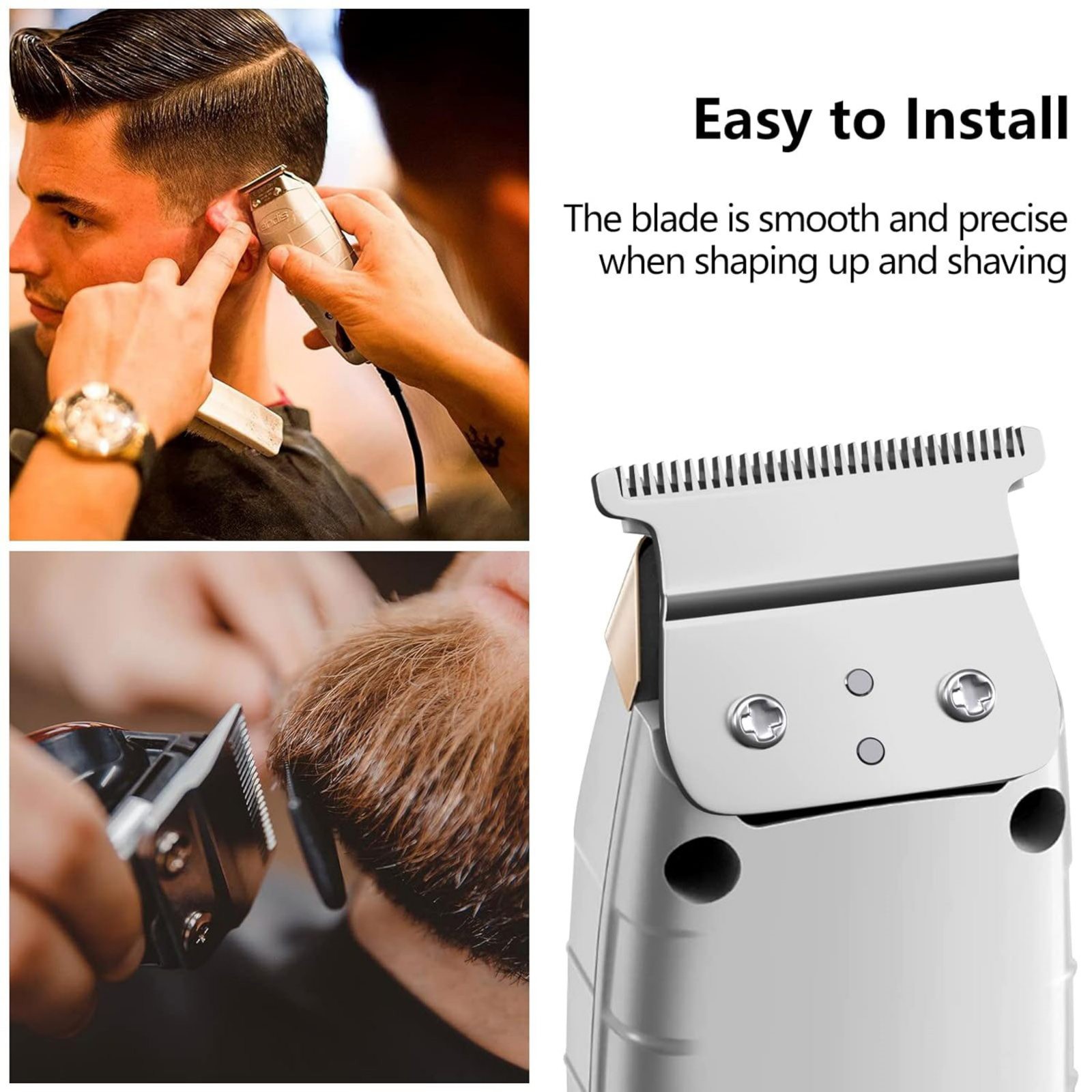 1PCS Blade Kit Replacement Clipper Trimmer Compatible For Andis T Outliner