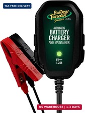 Battery Tender Junior 6v 1.25 Amp Battery Charger And Maintainer Fully Automat