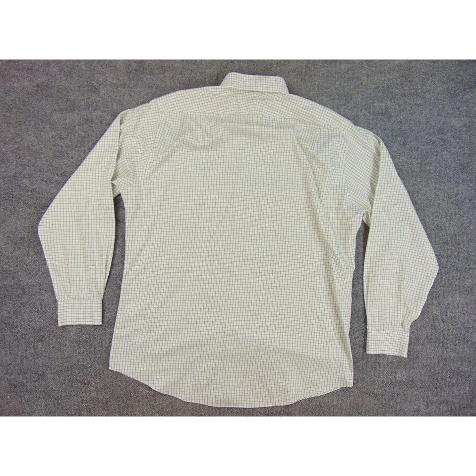 Camisa de vestir Nordstrom Smartcare a cuadros sin arrugas para hombre 16 1/2 36 manga larga Foto 3 de 4