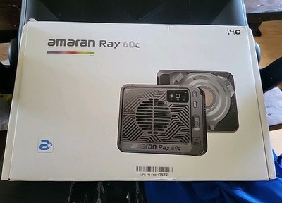 amaran Ray 60c RGB LED Continuous Lighting Kit, High Brightness, USB-C PD Power
