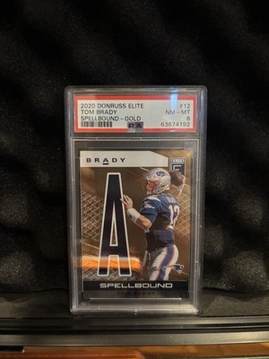 2020 Donruss Elite Tom Brady Gold Spellbound /5