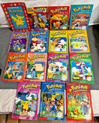 Lot 15 POKEMON The Movie Handbook Scholastic reading BOOK LOT West Johnson
