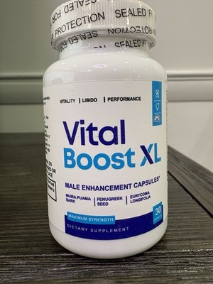 Vital Boost XL Male Enhancement 30 Count Capsules