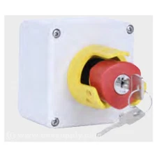 Baco Controls LBPA11302G2 E-Stop Control Station Push/Key MFGD