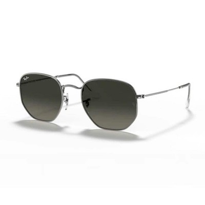 Sunglasses Ray Ban 3548-N 004/71 Exagonal 48 21 145 Gunmetal Grey Gradient Lens