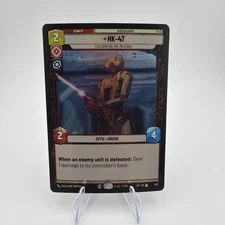  Hk-47 Star Wars Unlimited: Legends Of The Force Legendary RARE FOIL #632