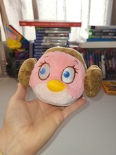 Angry Birds Princess Leia Plush Star Wars 5" Pink Stuffed Animal Toy 2012