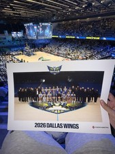 Dallas Wings 2026  Team Poster  13x19