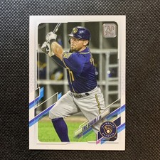 2021 Topps Baseball - Eric Sogard - Milwaukee Brewers - Base - #21