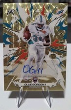 Marketplace image: 2025 Topps Resurgence - Rookie Signatures Ollie Gordon II (RC) Superfractor 1/1