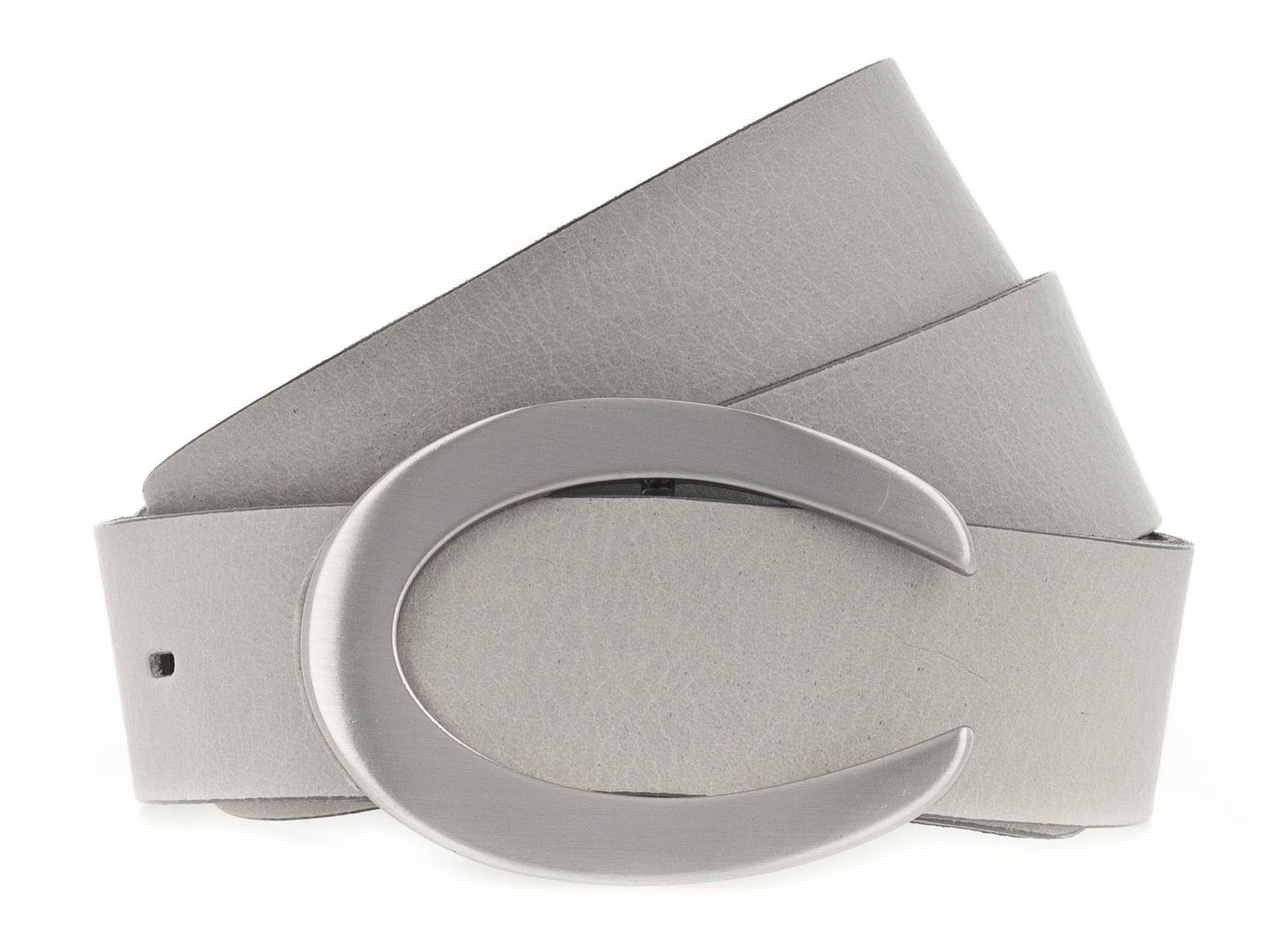 Vanzetti belt 33mm Leather Belt W80 Light Grey