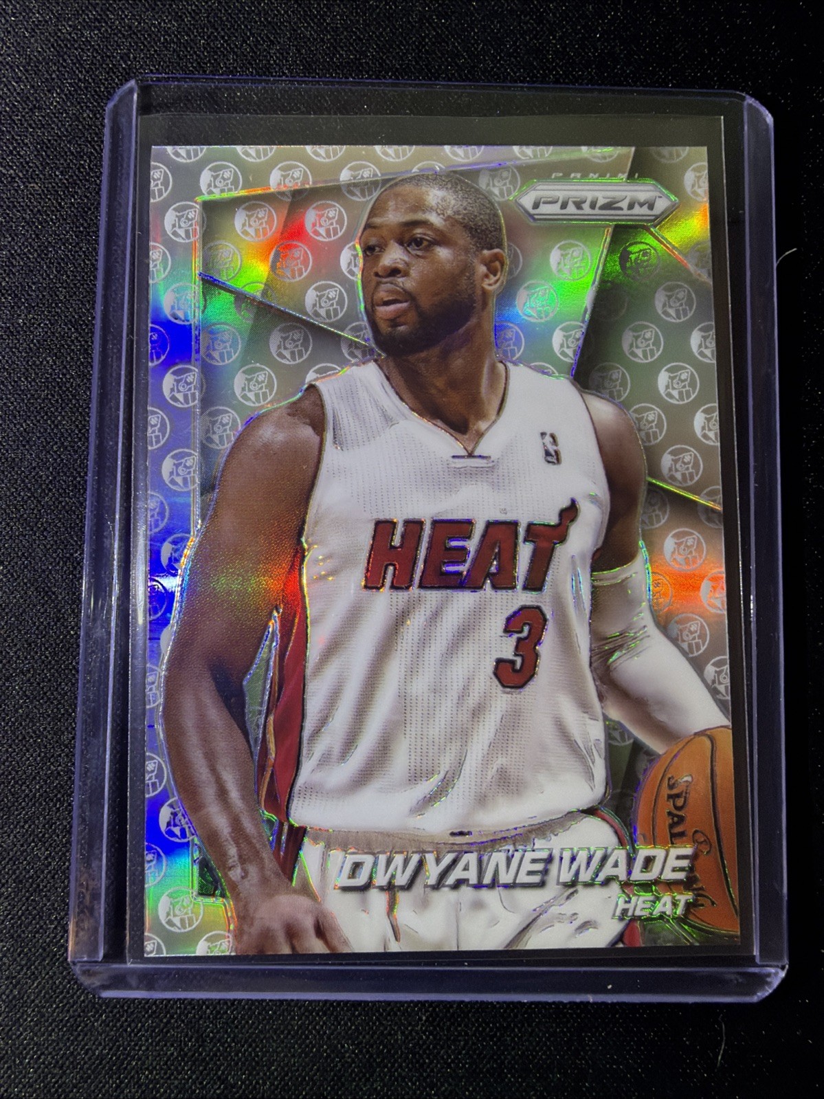 2014-15 Panini Prizm Dwyane Wade #3 Silver Prizm Miami Heat