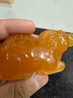 Rare Vtg. Chinese HK Export Translucent Stone Sculpture — photo 8