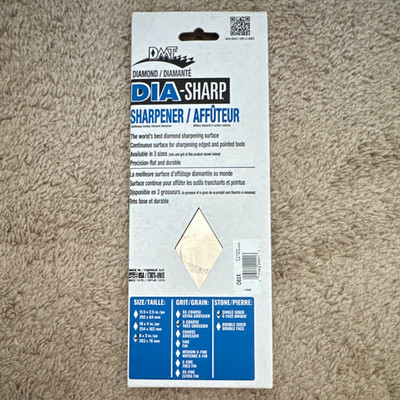 DMT Dia-Sharp Diamond Sharpening Stone 220 Grit