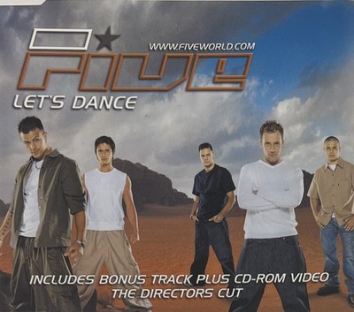 Five - Let's Dance - 3 Tracks CD Single & 1 Video Track - Free Postage 