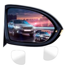 2PCS Blind Spot Car Mirror, HD Glass Rotate Adjustable Car Side Fan shape