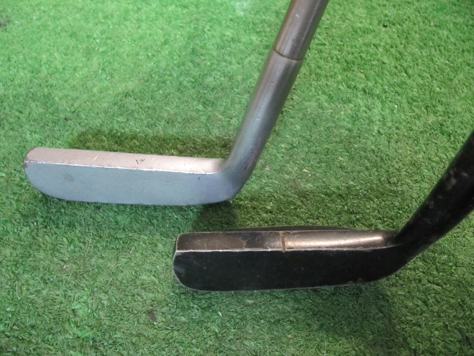 WILSON ORIGINAL 8802 + 600 PUTTERS, STEEL SHAFTS, 35 + 35.5" - Image 2 of 4