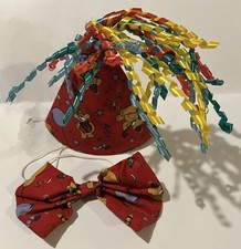 Build-A-Bear Happy Birthday Party Hat, And Bow Tie