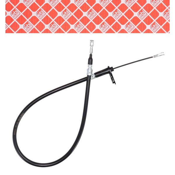 febi Handbremsseil FüR Mercedes 190 W201 E-KLASSE W124 S124 C124 A124 Hinten-image