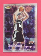 2000-01 Topps Finest Basketball Base Cards - Pick Your Card