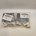 Qty 4 - Unirac 302035M Pro Series Small End Clamp with End Cap - 2 packs of 4pcs