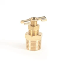 CAMCO 11703 CAMPER RV BRASS Water Heater Drain Valve - 1 / 2"
