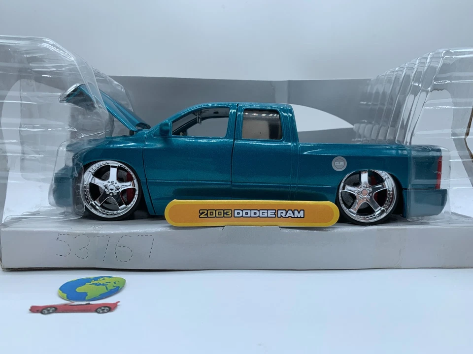 Jada Dodge Ram 2003 ,modello in scala 1:24 - 1:25, (1889) , vintage - Immagine 3 di 4