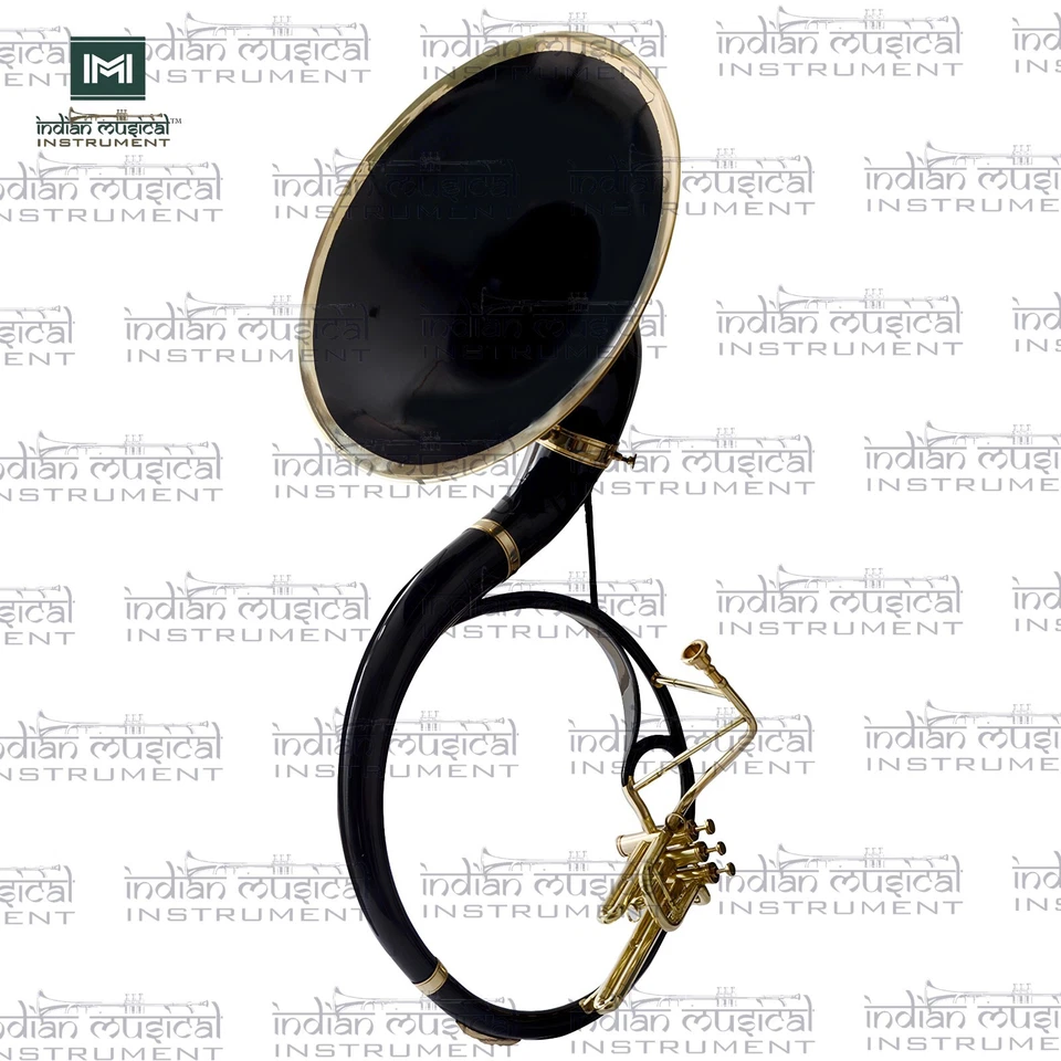 IMI Sousaphone Tuba 22 英寸铃铛带所有配件,包括吹嘴和包。 — 第 3/4 张图片