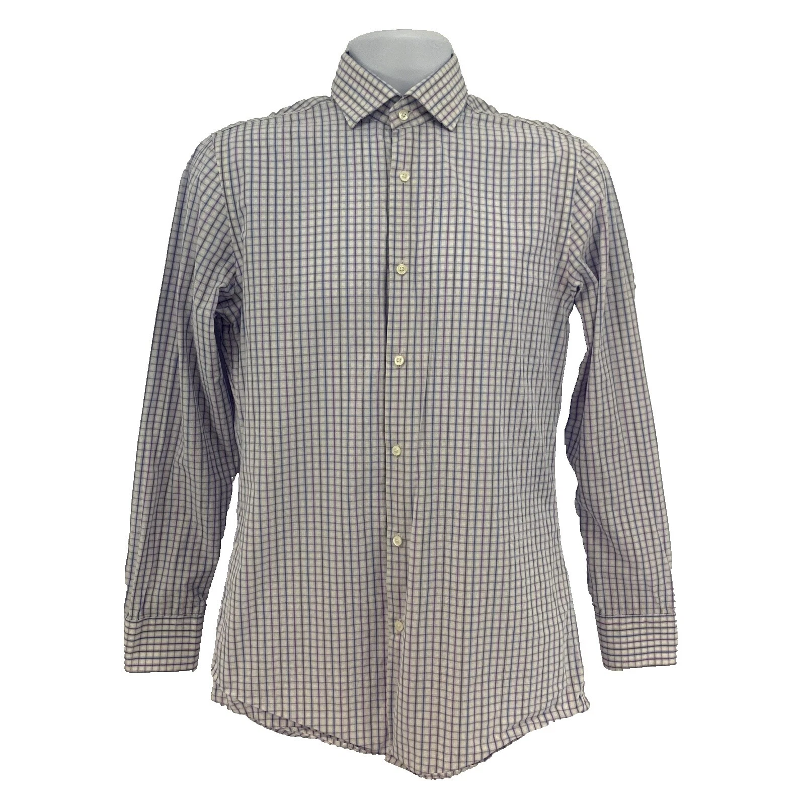 Vince Camuto男式100%纯棉正装衬衫