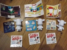 3 NEW Chik Fil A Cow Creations Kids Toys ARTIST, SCIENTIST, CHEF