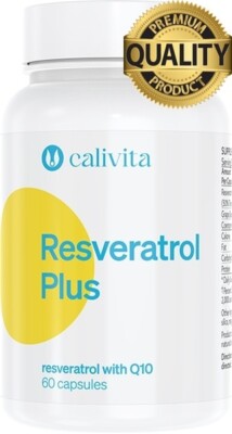 CaliVita Resveratrol Plus - Reservatrol mit Q10 - 60 Kapseln