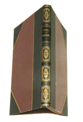 F37 Prof. Dr. C. Hilty - Glück Teil 1   32. tsd. 1898 Leder Goldprägung 1a
