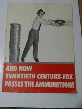 ORIGINAL 1952 20th Century Fox Campaign Promotional Booklet for Movies L@@K