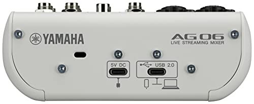 Yamaha AG06 6-Channel Digital Mixer White | eBay