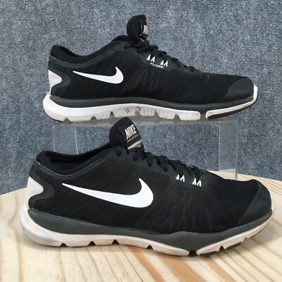 Nike Shoes Womens 7.5 Training Flex Supreme TR4 Sneaker Black Lace Up 823668-002