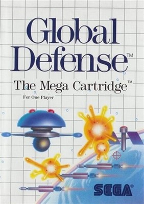 Global Defense - Sega Master System Software Action Strategie Videospiel OVP