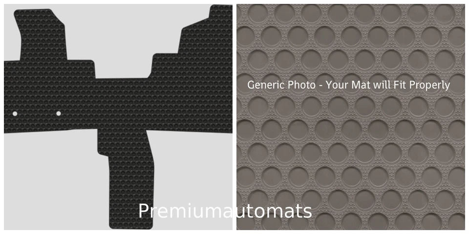 Ford Transit 150/250/350 Van 1PC Front Rubber Floor Mat Pick Color 2015-2017 NEW - Image 3 of 3