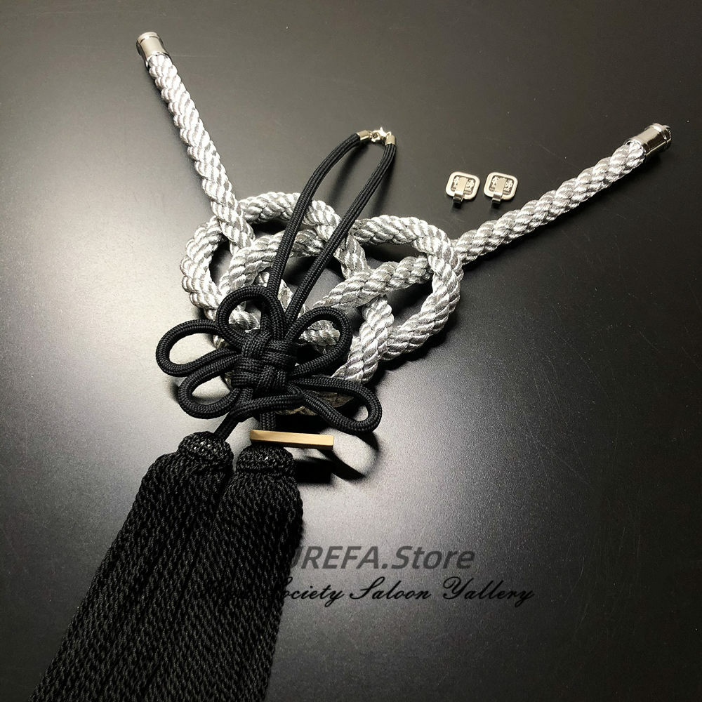 アクセサリー CAR-1 canalaccessory 2Pcs JP Car Rearview Mirror Charms Vip Gift Silvery Kin Rope