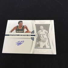 2022-23 National Treasure Herbert Jones Archives Ink Autograph Auto #96/99