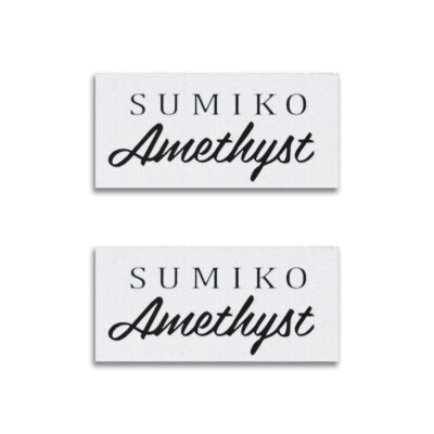 Sumiko Amethyst Turntable Logo Badge For Dust 25mm(0.98'')X12mm(0.47'')