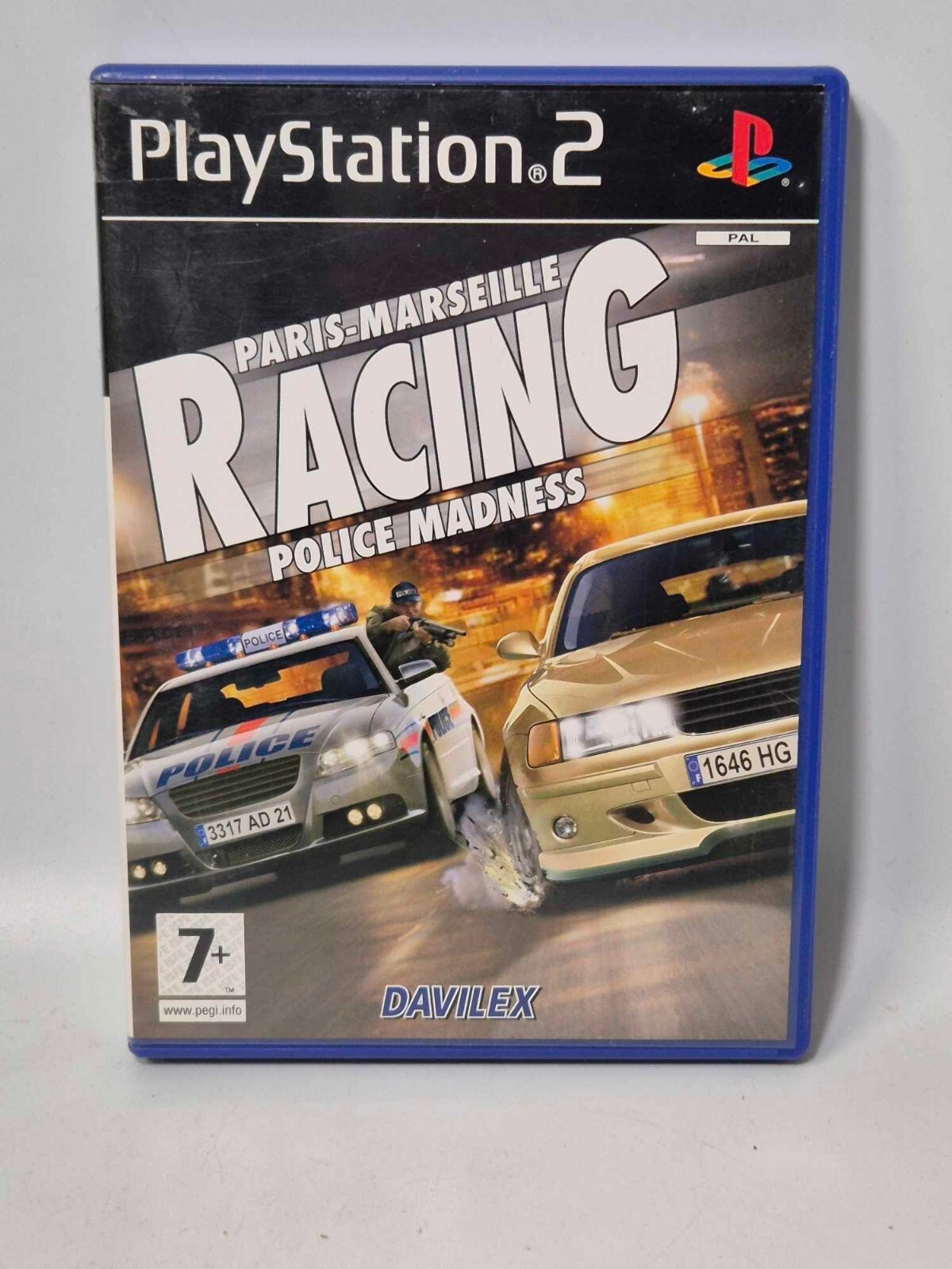 Jeu Sony PlayStation 2 Paris-Marseille Racing Police Madness Complet PS2 PAL