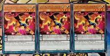 3x Artist Buddy Golden Fang CYHO-EN095 Rare GERMAN 1st PLAYSET Yu-Gi-Oh