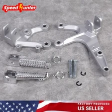 Front Footrest Foot Peg Pedal Mount Bracket For YAMAHA YZFR3 YZF R25 MT-03 MT-25