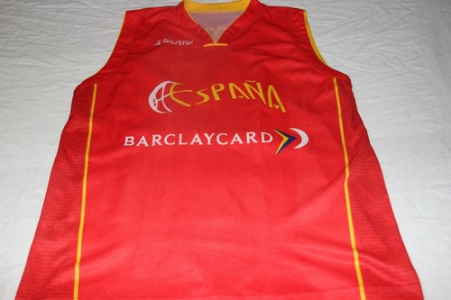 CAMISETA BALONCESTO SELECCION ESPAÑA MARCA AUSTRAL T/L BARCLAYCARD Nº 20  DAVID | eBay