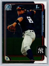 2015 Bowman #BCP116 Nelson Gomez Chrome Prospects *YA
