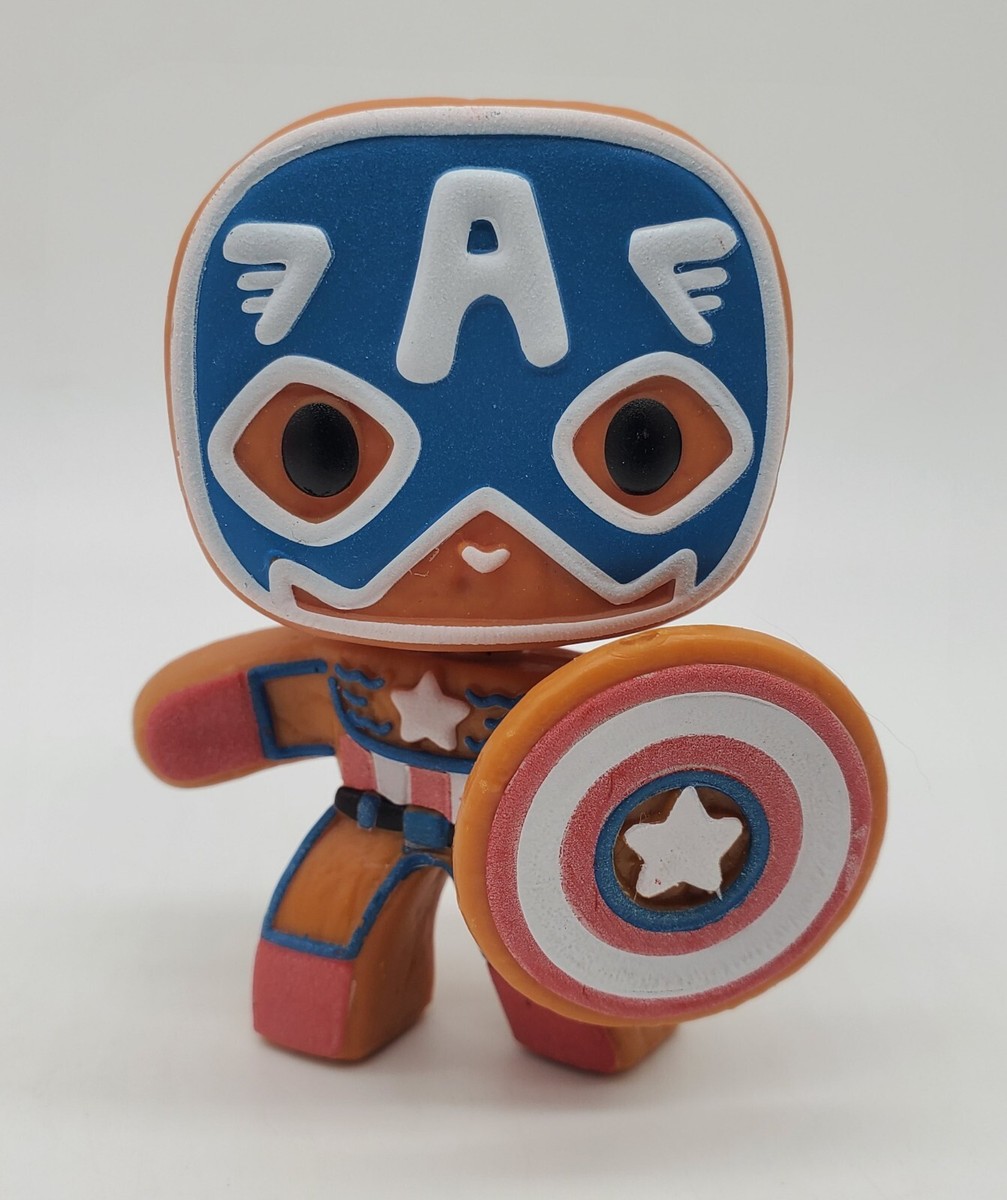 Funko Minis Marvel Holiday Gingerbread CAPTAIN AMERICA (5 Below Exclusive)