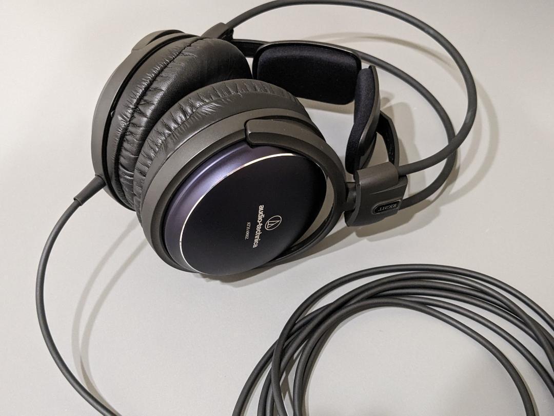 audio-technica ATH-A900Z【USED】 Audio Technica ATH-A900Z Headphones Sealed Aluminum Housing Hi-Res